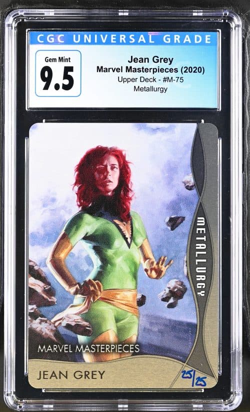 Jean Grey #M-75 — 2020 Upper Deck Marvel Masterpieces