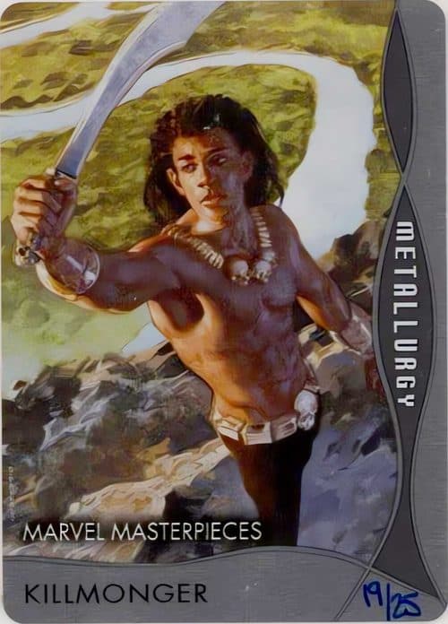 Killmonger #M-8 — 2020 Upper Deck Marvel Masterpieces