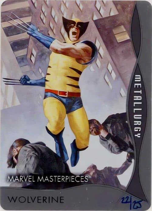 Wolverine #M-82 — 2020 Upper Deck Marvel Masterpieces