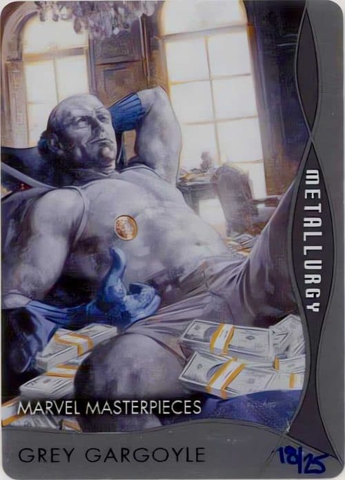 Grey Gargoyle #M-85 — 2020 Upper Deck Marvel Masterpieces