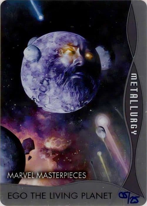 Ego The Living Planet #M-86 — 2020 Upper Deck Marvel Masterpieces