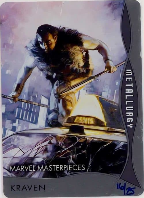 Kraven #M-89 — 2020 Upper Deck Marvel Masterpieces
