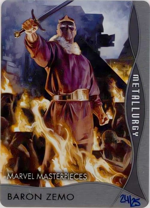 Baron Zemo #M-9 — 2020 Upper Deck Marvel Masterpieces