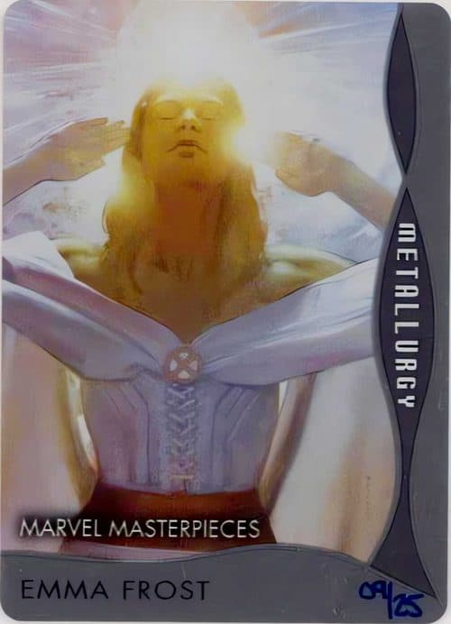 Emma Frost #M-90 — 2020 Upper Deck Marvel Masterpieces