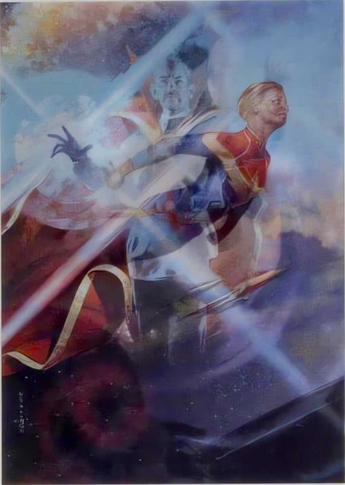 Professor X/Cable/Rogue #ONE — 2020 Upper Deck Marvel Masterpieces