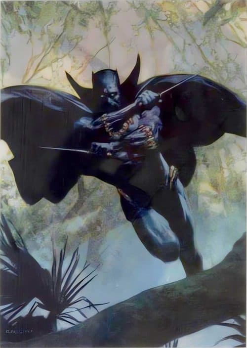 Green Goblin/Kingpin/Venom #SEVEN — 2020 Upper Deck Marvel Masterpieces
