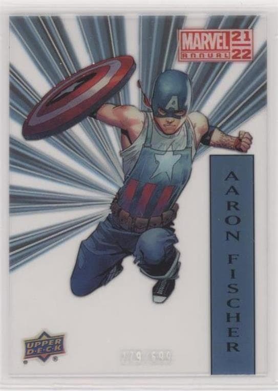 Aaron Fishcer #13 OF 50 — 2021-22 Marvel Annual