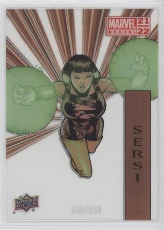 Sersi #20 OF 50 — 2021-22 Marvel Annual