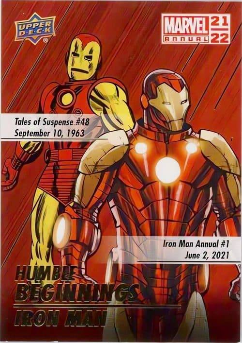 Iron Man #HB-3 — 2021-22 Marvel Annual
