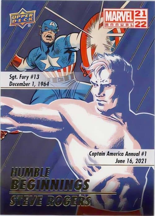 Steve Rogers #HB-9 — 2021-22 Marvel Annual