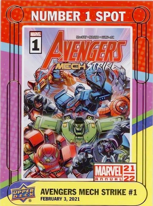 Avengers Mech Strike (2021) #1 #N1S-12 — 2021-22 Marvel Annual