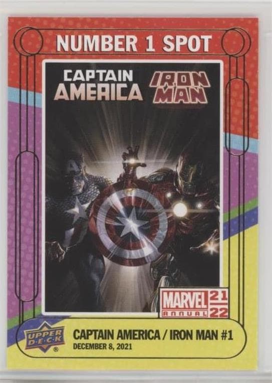 Captain America/Iron Man (2021) #1 #N1S-14 — 2021-22 Marvel Annual