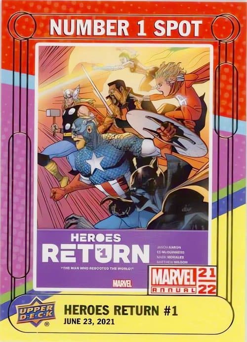 Heroes Return (2021) #1 #N1S-21 — 2021-22 Marvel Annual