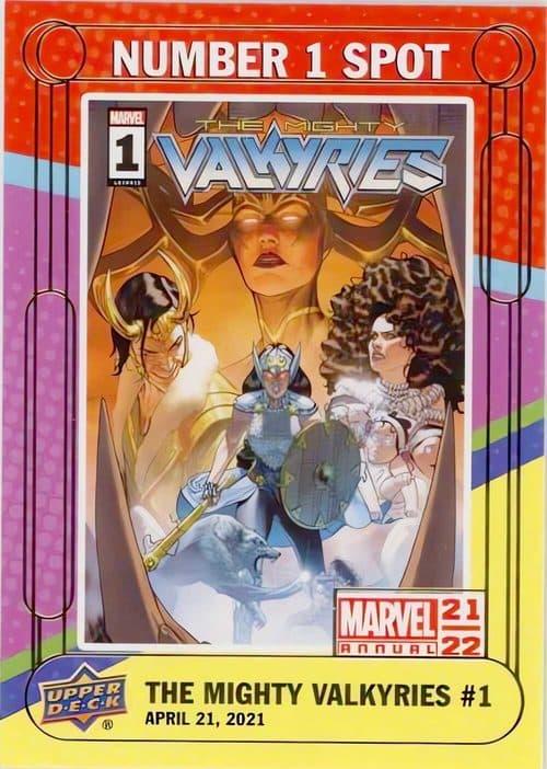 The Mighty Valkyries (2021) #1 #N1S-7 — 2021-22 Marvel Annual