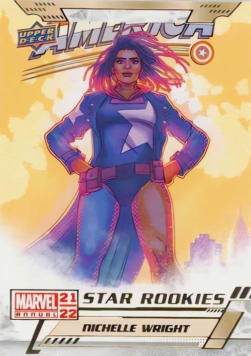 Nichelle Wright #SR3 — 2021-22 Marvel Annual