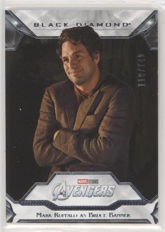 Mark Ruffalo as Bruce Banner #16 — 2021 Marvel Black Diamond