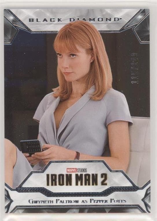 Gwyneth Paltrow as Pepper Potts #2 — 2021 Marvel Black Diamond