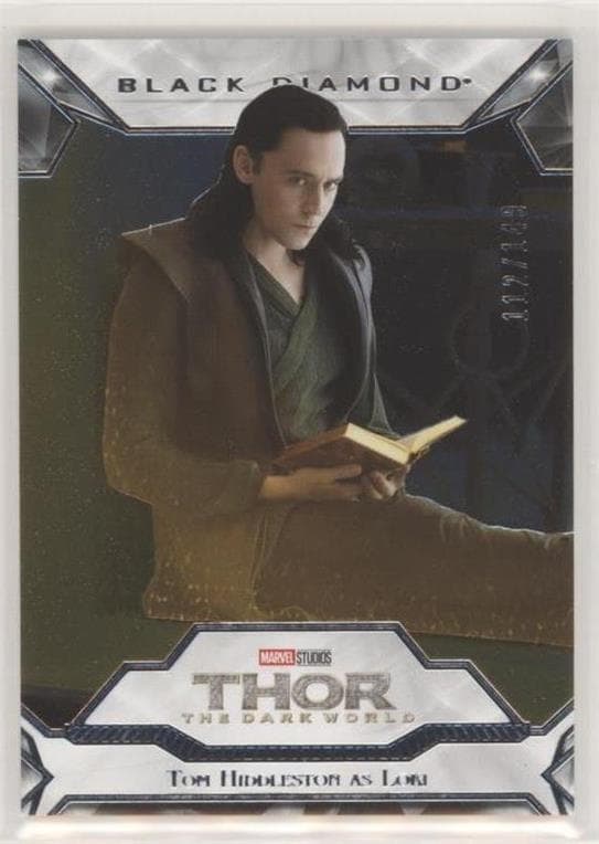 Tom Hiddleston as Loki #22 — 2021 Marvel Black Diamond