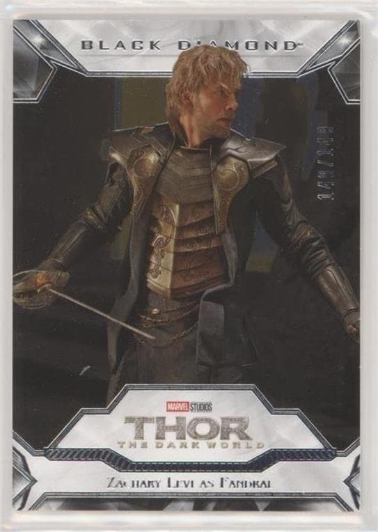 Zachary Levi as Fandrai #23 — 2021 Marvel Black Diamond