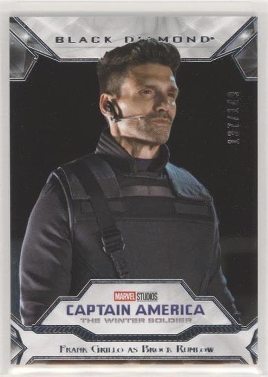 Frank Grillo as Brock Rumlow #27 — 2021 Marvel Black Diamond