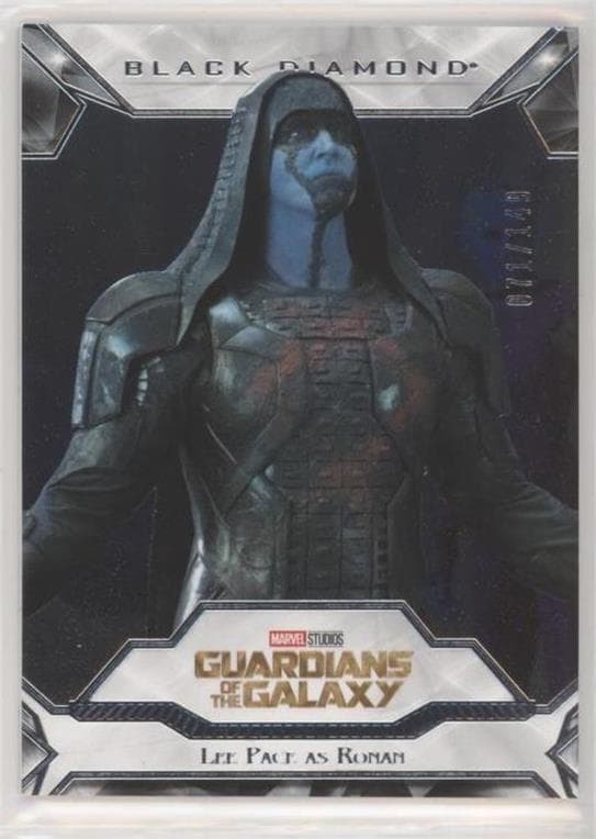 Lee Pace as Ronan #34 — 2021 Marvel Black Diamond