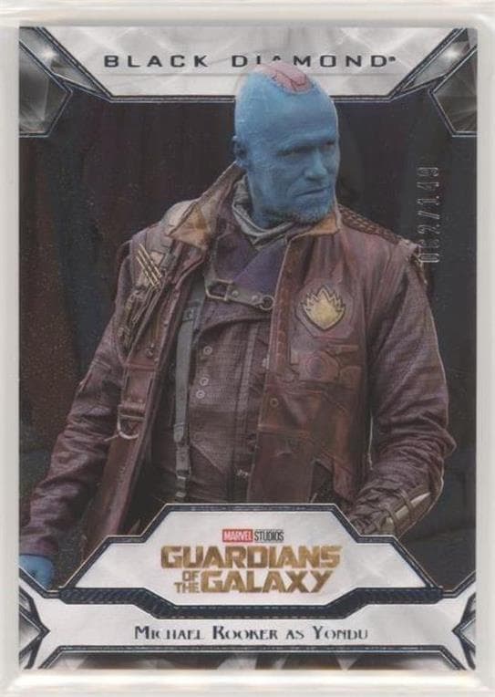 Michael Rooker as Yondu #35 — 2021 Marvel Black Diamond
