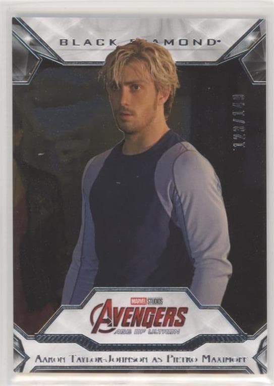 Aaron Taylor-Johnson as Pietro Maximoff #38 — 2021 Marvel Black Diamond