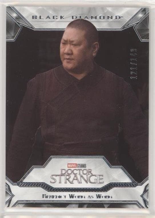 Benedict Wong as Wong #51 — 2021 Marvel Black Diamond