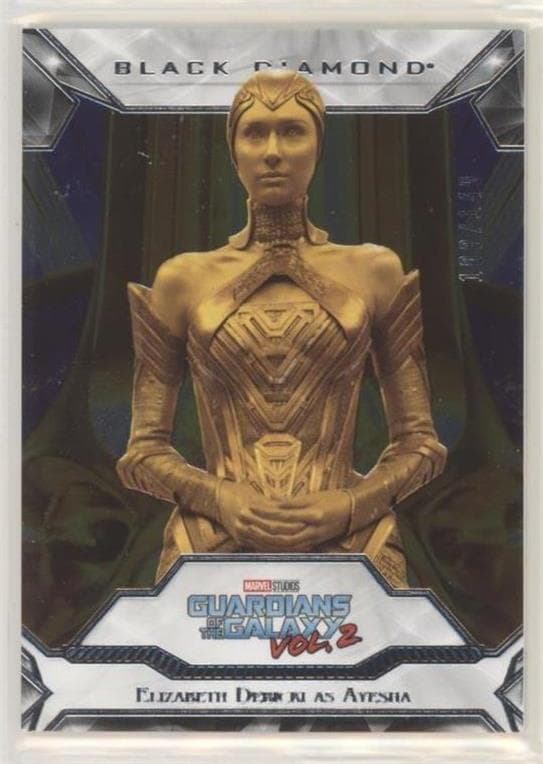 Elizabeth Debicki as Ayesha #58 — 2021 Marvel Black Diamond