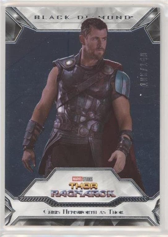 Chris Hemsworth as Thor #61 — 2021 Marvel Black Diamond