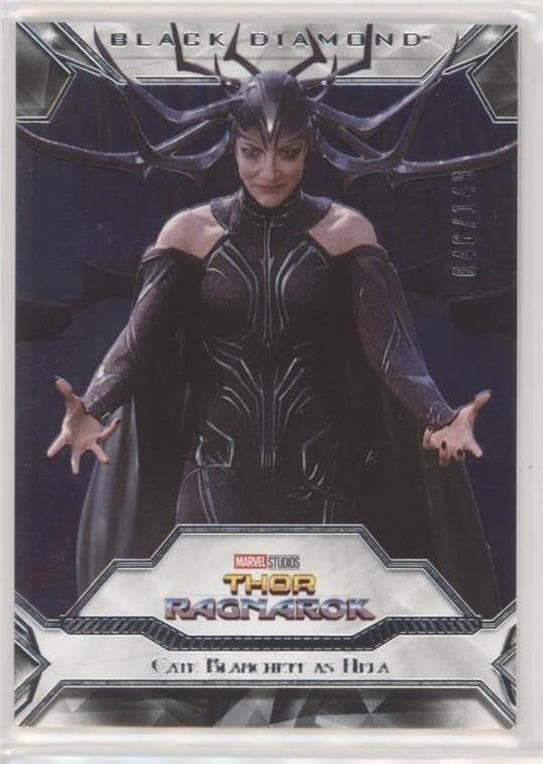 Cate Blanchett as Hela #62 — 2021 Marvel Black Diamond