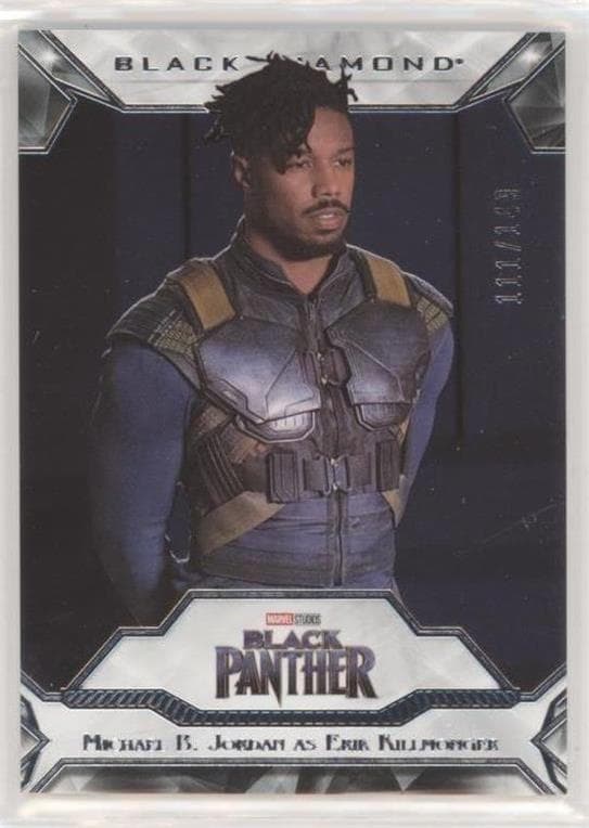 Michael B. Jordan as Erik Killmonger #69 — 2021 Marvel Black Diamond