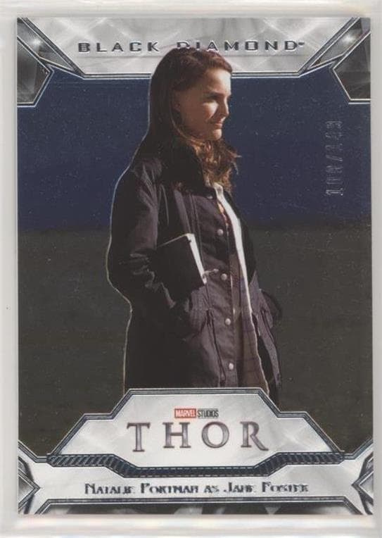 Natalie Portman as Jane Foster #7 — 2021 Marvel Black Diamond