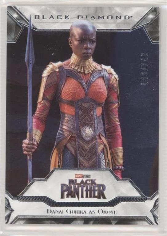 Danai Gurira as Okoye #71 — 2021 Marvel Black Diamond