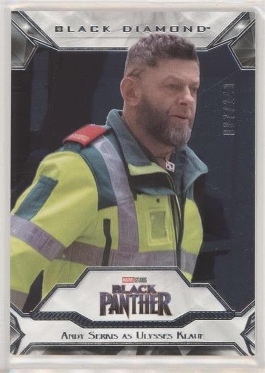 Andy Serkis as Ulysses Klaue #77 — 2021 Marvel Black Diamond