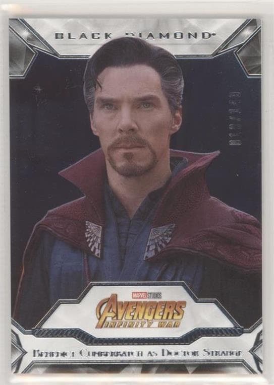 Benedict Cumberbatch as Doctor Strange #78 — 2021 Marvel Black Diamond
