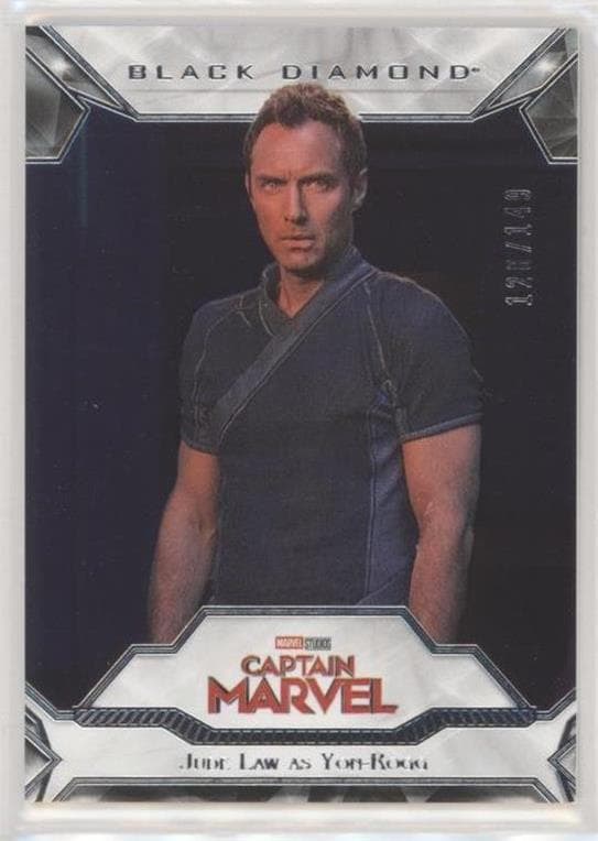 Jude Law as Yon-Rugg #91 — 2021 Marvel Black Diamond