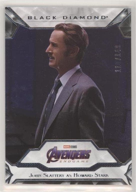 John Slattery as Howard Stark #92 — 2021 Marvel Black Diamond