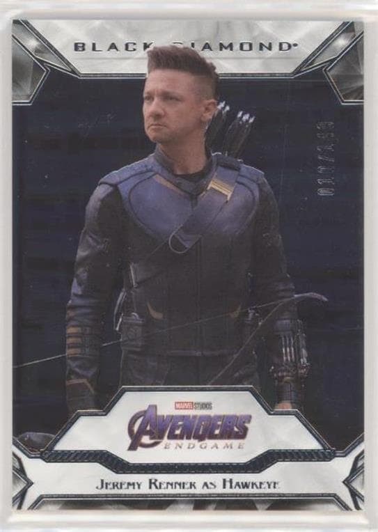 Jeremy Renner as Hawkeye #94 — 2021 Marvel Black Diamond