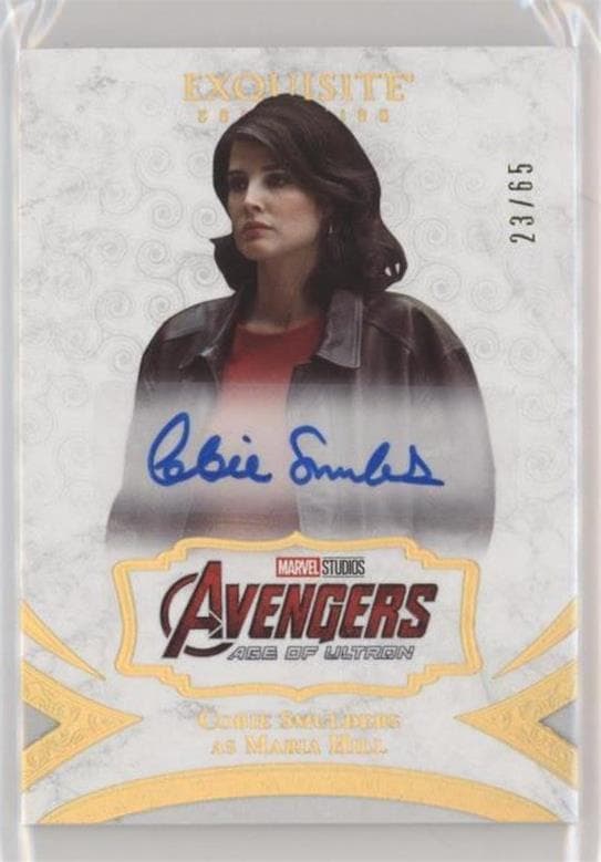 Cobie Smulders as Agent Maria Hill #A-CS — 2021 Marvel Black Diamond