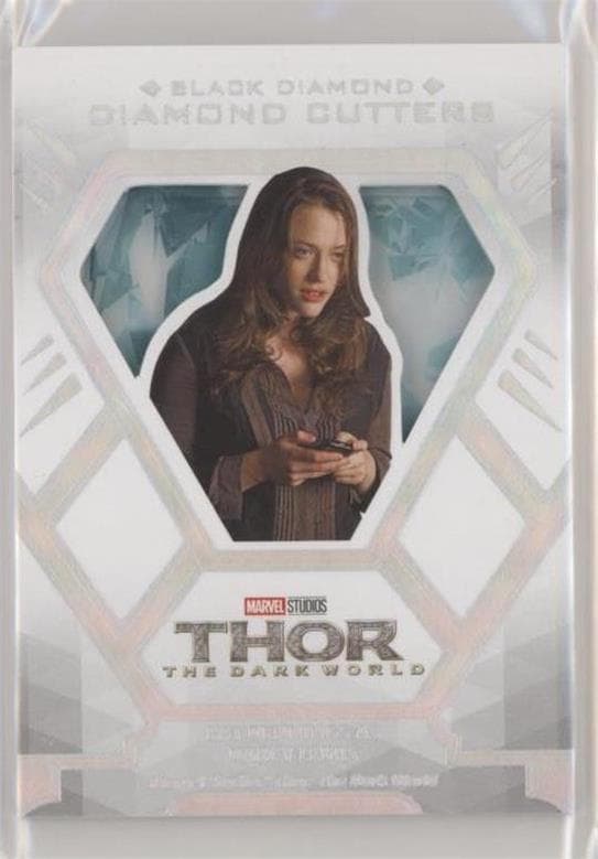 Kat Dennings as Darcy Lewis #DC-10 — 2021 Marvel Black Diamond