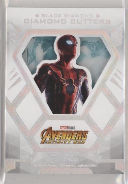 Tom Holland as Spider-Man #DC-12 — 2021 Marvel Black Diamond
