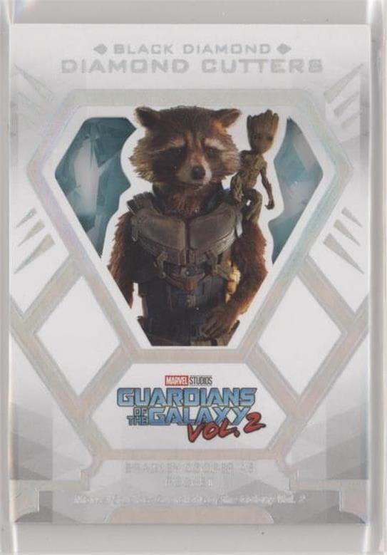 Bradley Cooper as Rocket Raccoon #DC-3 — 2021 Marvel Black Diamond