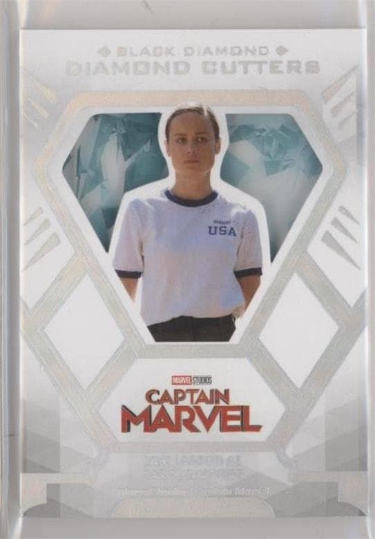 Brie Larson as Carol Danvers #DC-4 — 2021 Marvel Black Diamond