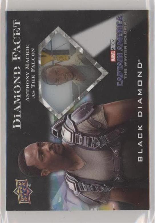 Anthony Mackie as Sam Wilson #DF-1 — 2021 Marvel Black Diamond