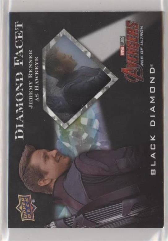 Jeremy Renner as Hawkeye #DF-11 — 2021 Marvel Black Diamond