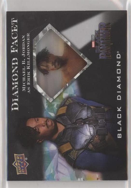 Michael B. Jordan as Erik Killmonger #DF-15 — 2021 Marvel Black Diamond