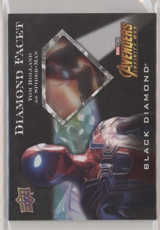 Tom Holland as Spider-Man #DF-23 — 2021 Marvel Black Diamond
