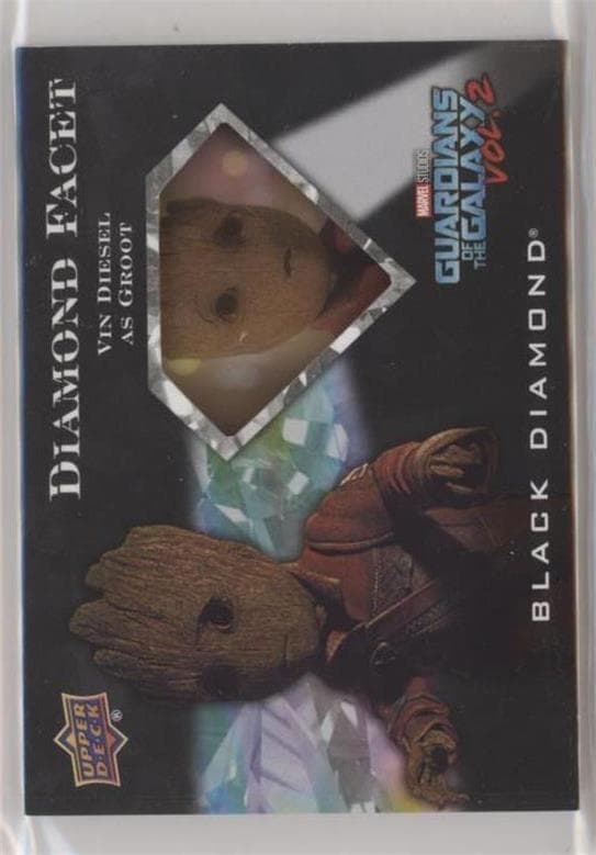 Vin Diesel as Groot #DF-24 — 2021 Marvel Black Diamond