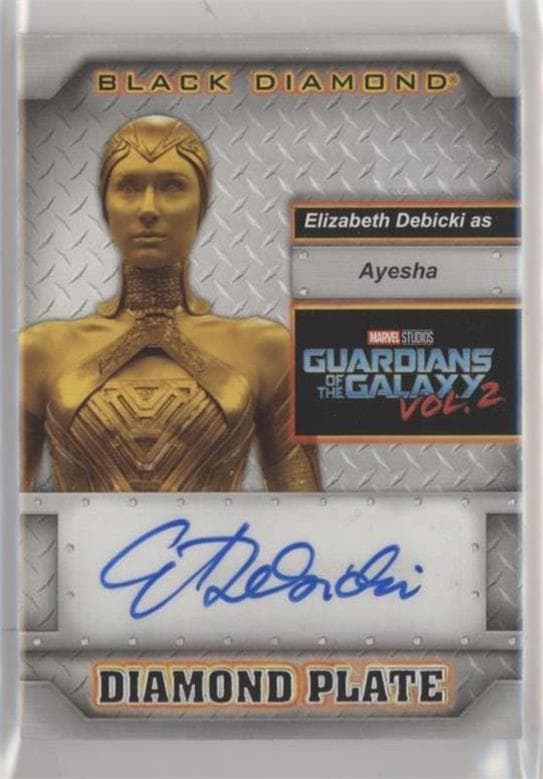 Elizabeth Debicki as Ayesha #DP-ED — 2021 Marvel Black Diamond